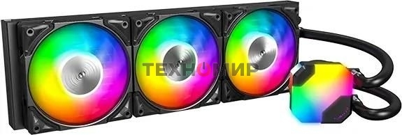 Система жидкостного охлаждения MONTECH HyperFlow 360 ARGB Soc-AM5/AM4/1151/1200/2066/1700 черный 4-pin Al+Cu Ret (HYPERFLOW ARGB 360 BLACK)