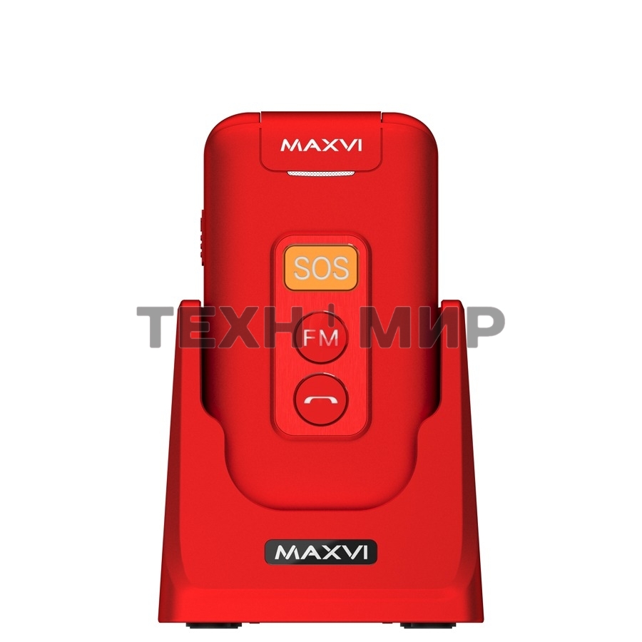 Мобильный телефон Maxvi E5 up красный