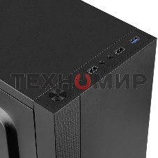 Компьютерный корпус Accord K-16 черный без БП ATX 6x120мм 2xUSB2.0 1xUSB3.0 audio
