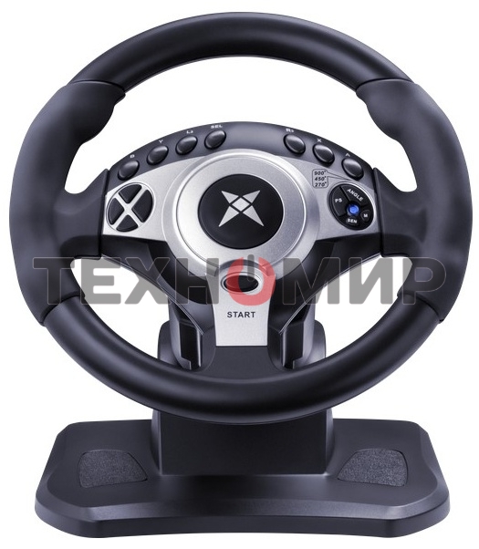 Игровой руль Defender Glazer черный