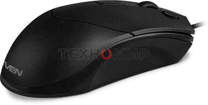 Мышь проводная SVEN RX-95 черный, 4000 dpi, USB, кнопки - 6
