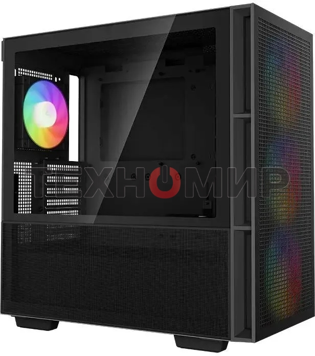 Компьютерный корпус DeepCool CH560 черный (R-CH560-BKAPE4-G-1) (ATX, без БП, 2хUSB, с окном)