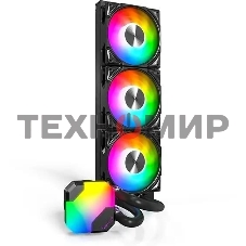 Система жидкостного охлаждения MONTECH HyperFlow 360 ARGB Soc-AM5/AM4/1151/1200/2066/1700 черный 4-pin Al+Cu Ret (HYPERFLOW ARGB 360 BLACK)