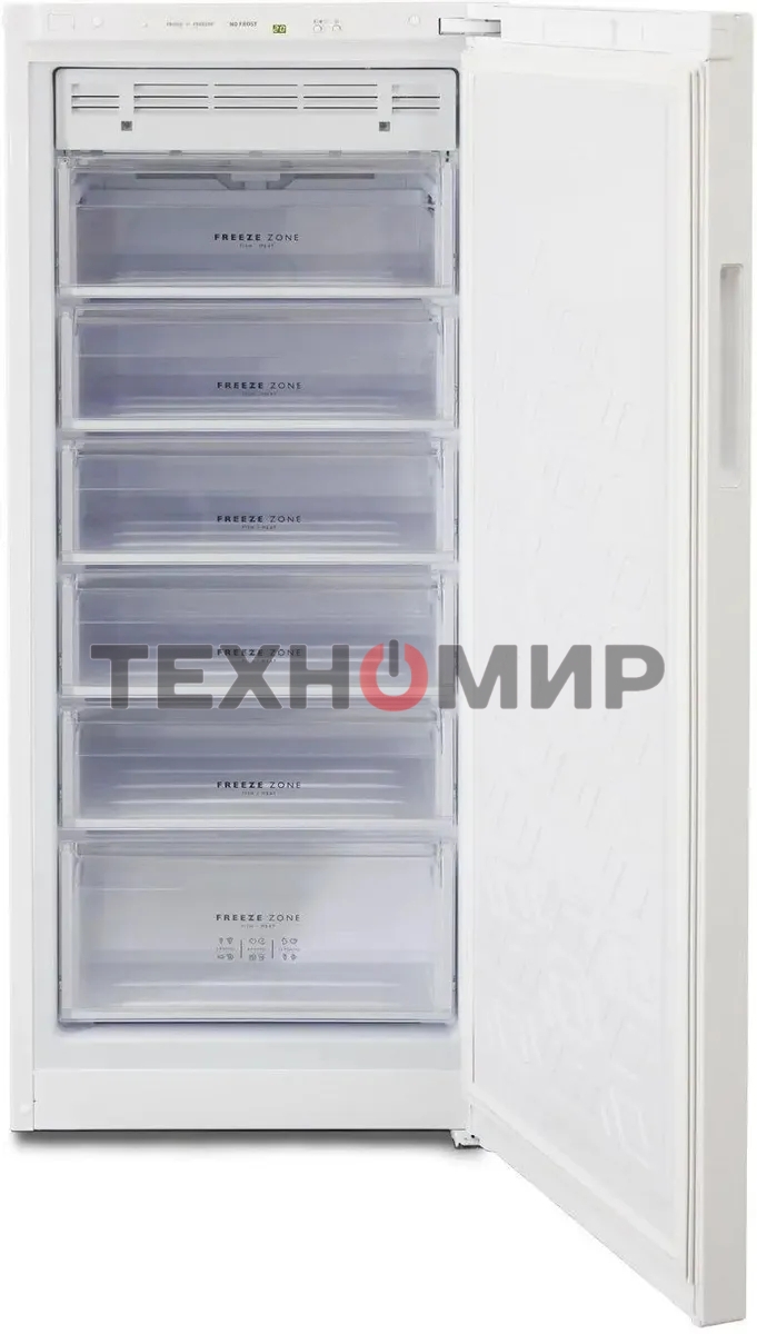 Морозильная камера Бирюса Б-6046SN, белый, 230л, 6 ящиков