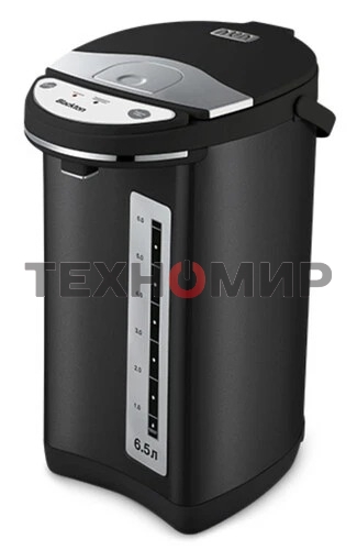 Термопот Blackton Bt TP600 6.5л, 900 Вт, черный/стальной