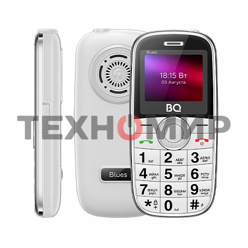 Мобильный телефон BQ 1867 Blues серебристый