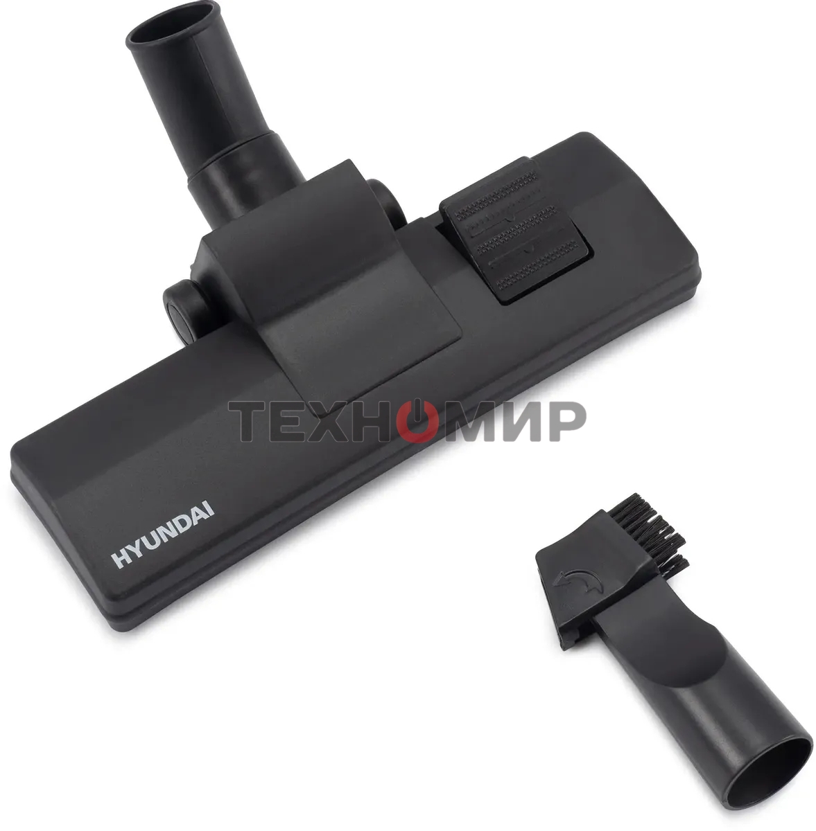 Пылесос Hyundai HYV-B1570 красный/черный, 250/1800 Вт, уборка сухая, пылесборник мешок, 1.5 л (в компл.:1мешок)