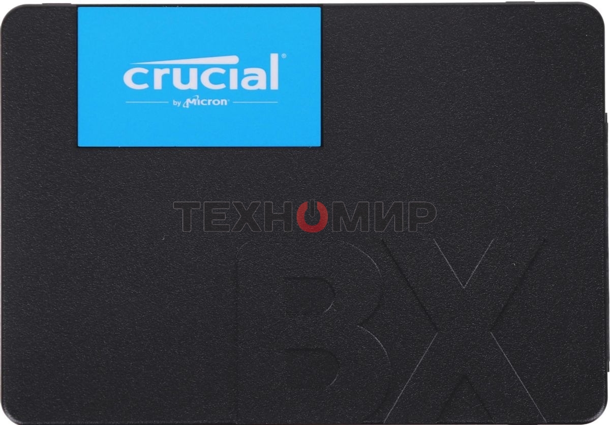 Накопитель SSD Crucial BX500, 1Tb, SATA III, 2.5