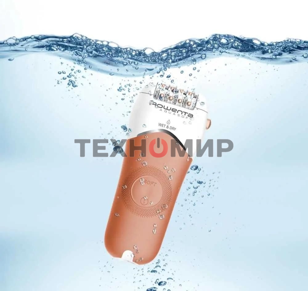 Эпилятор Rowenta EP4920F0 скор.:2 насад.:4 от электр.сети от аккум. розовый