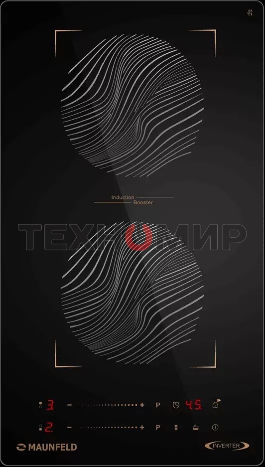 Индукционная варочная панель Maunfeld CVI292S2BBKF Inverter