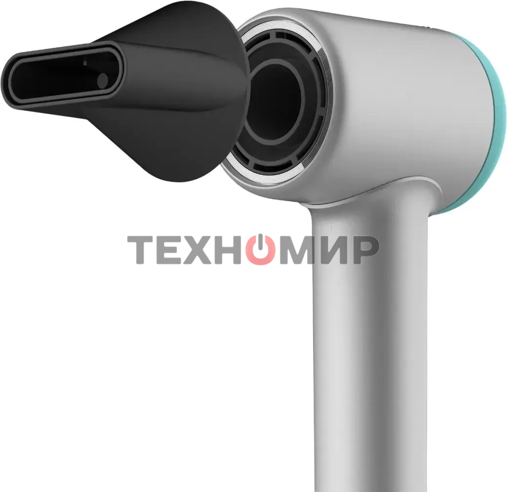 Фен Deerma DEM-CF51W серый, 1400 Вт, компактный, ионизация