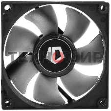 Вентилятор для корпуса ID-Cooling NO-8025-SD черный, 80 мм, 2000 об/мин, 21 дБ, 3 pin