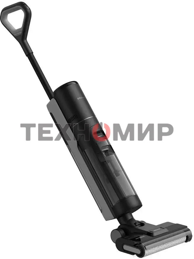 Пылесос вертикальный моющий Dreame Wet and Dry Vacuum H12S черный, питание от аккумулятора, 300 Вт, уборка влажная/сухая, пылесборник 0.7 л, работа от АКБ max 35 мин