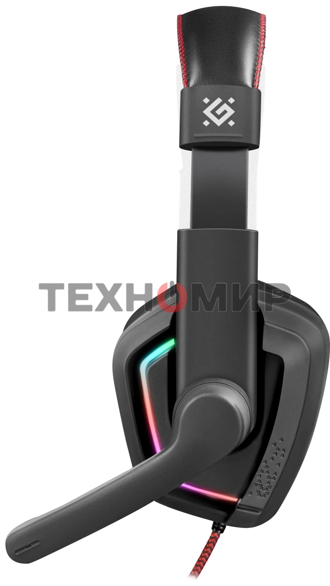 Гарнитура проводная игровая Defender Quake, черный