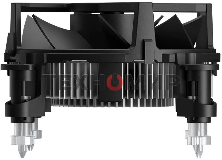 Кулер для процессора PCCooler R94-V2 серебристый/черный 94мм алюминий 2400rpm 27.3db 4-pin 65W 56мм
