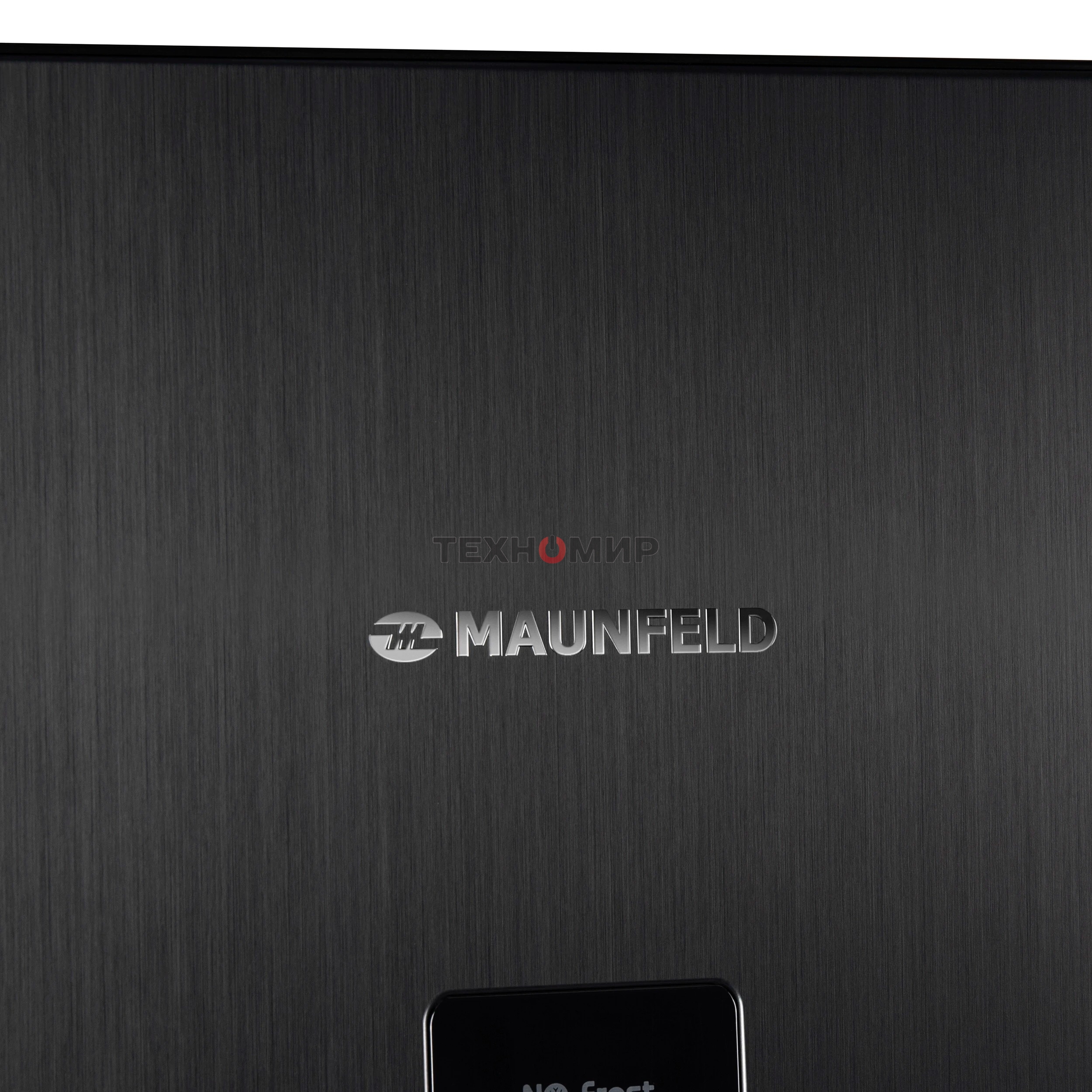 Холодильник Maunfeld MFF1857NFSB черный мат. инвертер двухкамерный 336/117л морозилка снизу