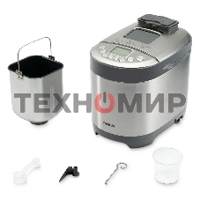 Хлебопечка Hyundai HYBM-4082 550 Вт, серый/серебристый