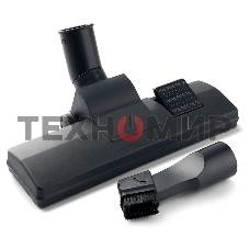 Пылесос Domfy DSC-VC505 белый/красный, 350/2000 Вт, уборка сухая, пылесборник контейнер 2.5 л