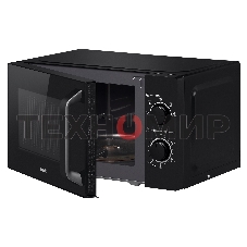 Микроволновая печь BBK 20MWS-760M/B черный, 20 л, 700 Вт, переключатели - поворотный мехинизм