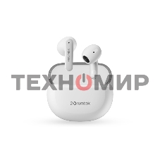 Наушники TWS A4Tech 2Drumtek B20 белый, вкладыши, Bluetooth