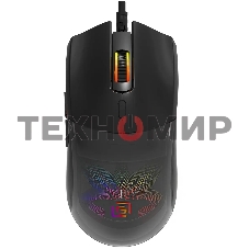 Мышь проводная Oklick 714GM черный, 3200 dpi, USB, кнопки - 7