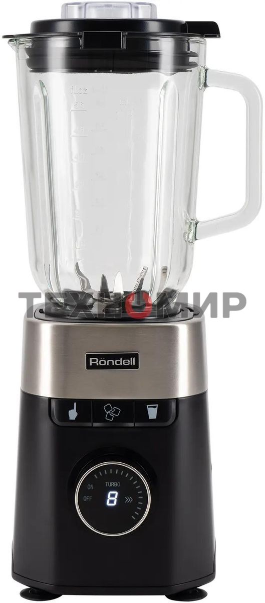 Блендер стационарный Rondell RDE-1254 1200 Вт, черный
