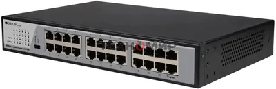 Коммутатор неуправляемый ORIGO, 24x1000Base-T, комплект для установки в 19