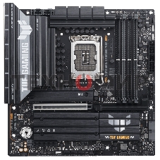 Материнская плата ASUS TUF GAMING B860M-PLUS, LGA 1851, Intel B860, 4xDDR5, 4xSATA, 3xM.2, 1xPCIe 5.0 x16, 1xPCIe x4, 1xUSB-C, 4xUSB-A 3.2 Gen 1, 2xUSB-A 3.2 Gen 2, 1xHDMI, 1xDP, 1x2.5Gb LAN, 7.1, mATX