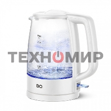 Чайник электрический BQ KT1839G белый. Мощность: 2200 Вт, объем: 1.7 л