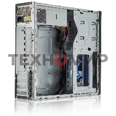 Компьютерный корпус Foxline FL-211-TFX300S с блоком питания 300Вт, mATX case, black, w/PSU TFX 300W, w/2xUSB2.0+2xUSB3.0, w/pwr cord, w/8cm FAN