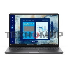 Ноутбук DELL 16 Pro Ultra 5 235U 16” 16:10 FHD+ (1920 x 1200),60Hz,IPS,Non-Touch, AGl,300 nit,16GB (1x16GB) 512GB SSD Intel graphics,Backlit,FPR,2y,Linux,1,9kgKB Eng