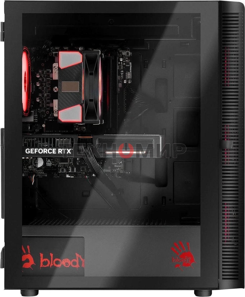 Компьютер Bloody BD-PC CB76T2 TWR i5 14400F (2.5) 32Gb SSD 1Tb RTX 5060 8Gb Windows 11 Home 64 GbitEth 650W черный (RUS) (2141962)