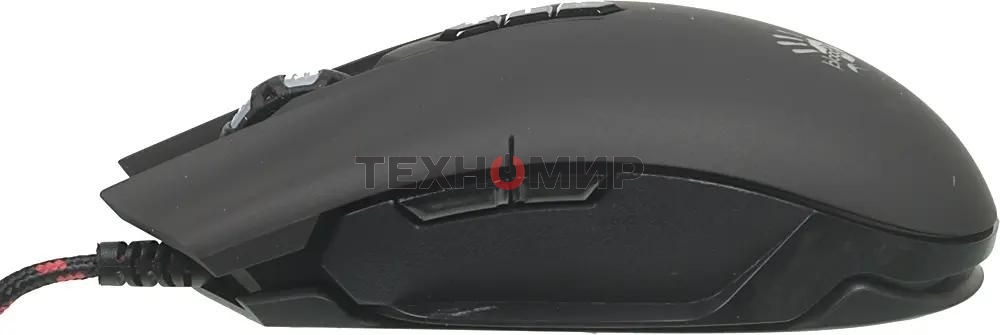 Мышь проводная A4Tech Bloody Q80 черный, 3200 dpi, USB, кнопки - 8