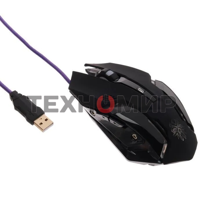 Игровой комплект Qumo Mystic K58/M76, кл-ра проводная 104 + 10 клавиш мультимедиа, встроенные подсветки общая + кнопок 3 цвета, мышь проводная, оптическая, 1200/1600/2400/3200 dpi с подсветкой, коврик