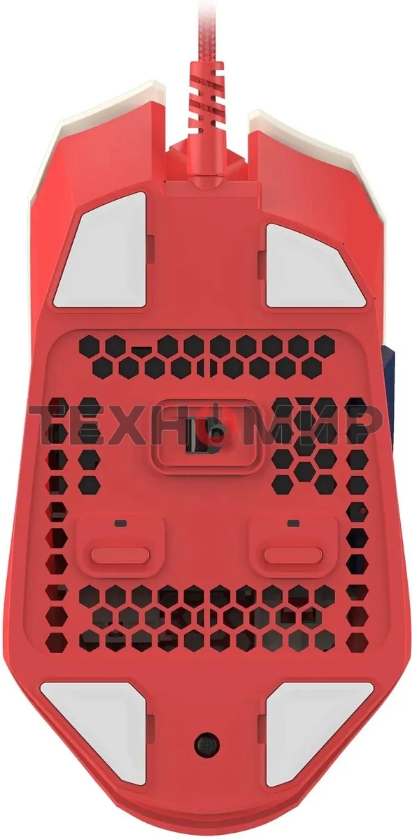 Мышь проводная A4Tech Bloody W63 Max Proxy Boom бежевый/красный, 12000 dpi, USB, кнопки - 9