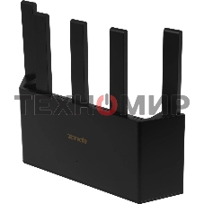 Двухдиапазонный Wi-Fi 6 роутер Tenda TX2L Pro AX1500, до 300 Мбит/с на 2,4 ГГц + до 1201 Мбит/с на 5 ГГц, LAN 3x1Gbит/с