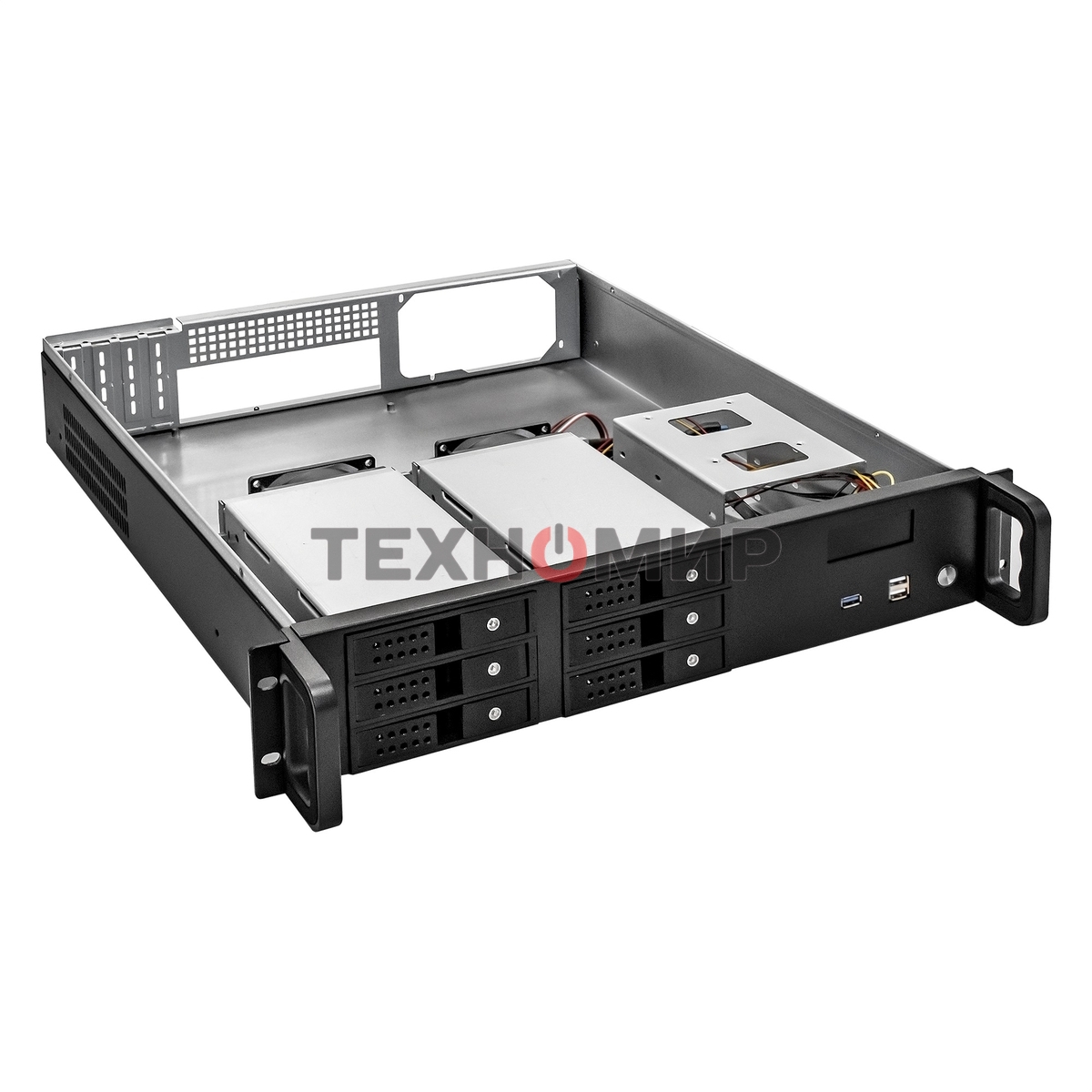 Серверный корпус ExeGate Pro 2U480-HS06 (RM 19