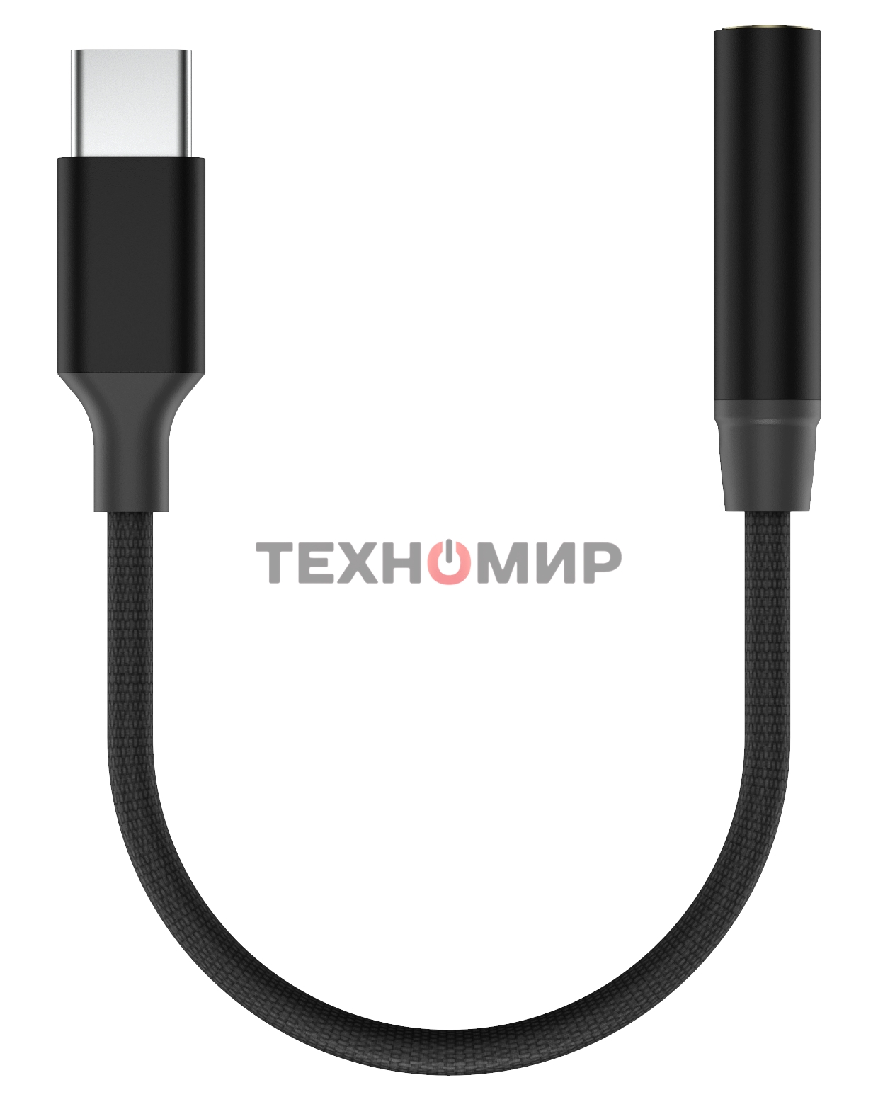 Адаптер аудио OLMIO USB Type-C - AUX (3.5мм)