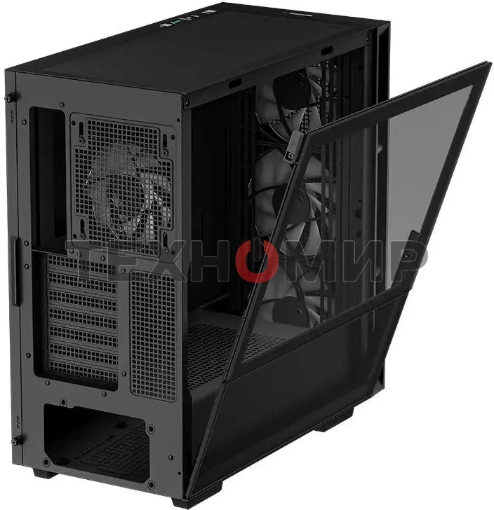 Компьютерный корпус DeepCool CH560 черный (R-CH560-BKAPE4-G-1) (ATX, без БП, 2хUSB, с окном)