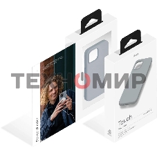 Чехол (клип-кейс) uBear для Apple iPhone 15 Plus Touch Mag Case with MagSafe серый (CS272MG67TH-I23M)
