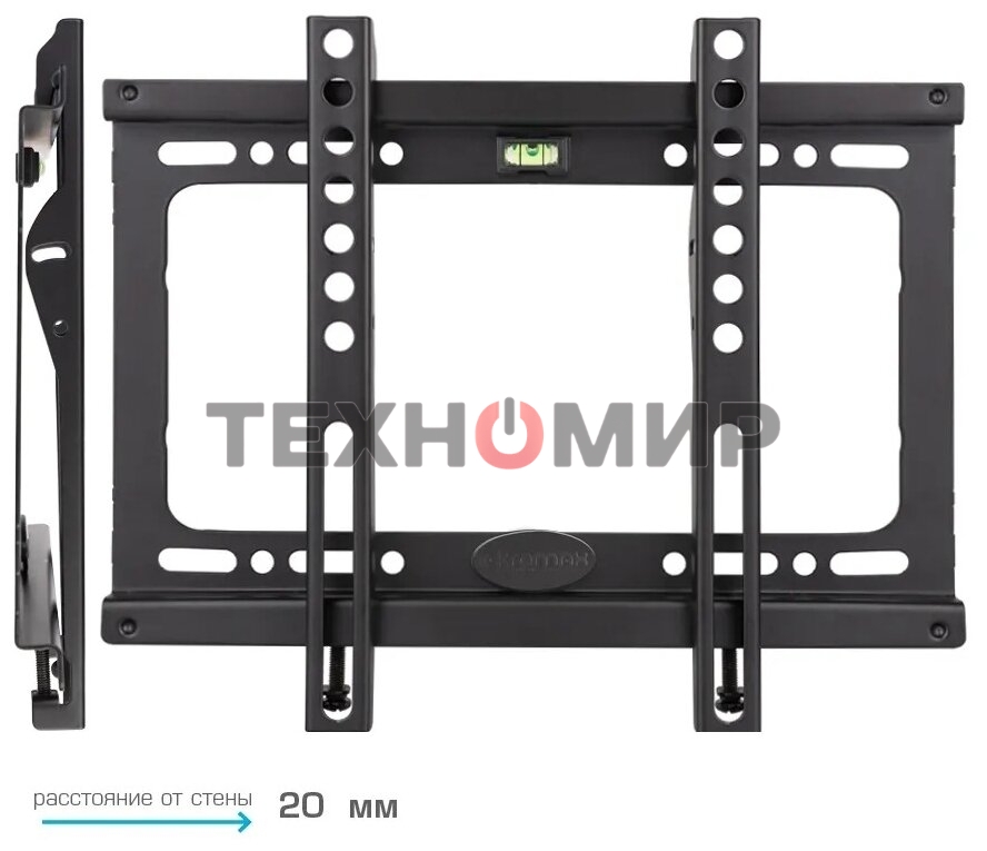 Кронштейн для телевизора Kromax IDEAL-5 черный 15