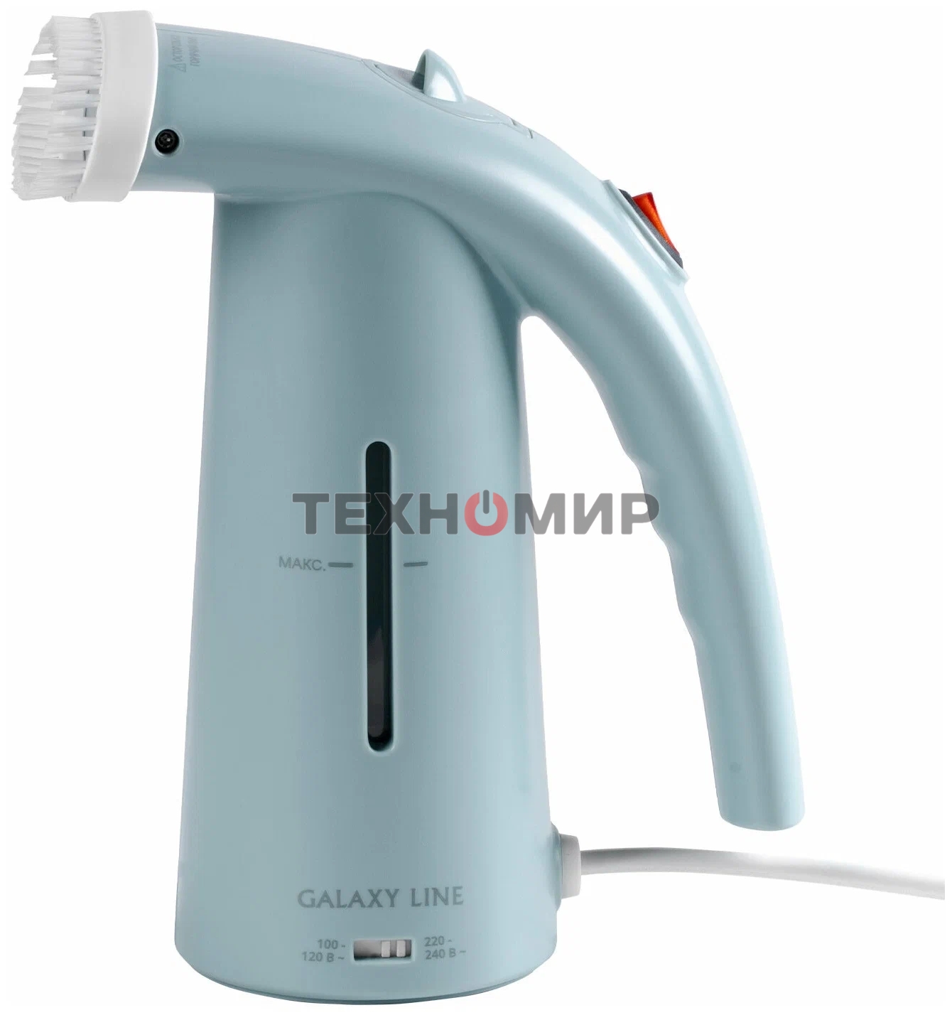 Отпариватель Galaxy Line GL 6196 голубой, 700 Вт, 17 г/мин, 150 мл