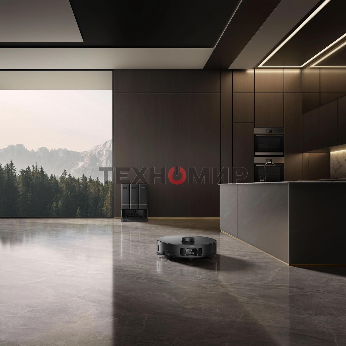 Робот-пылесос Trouver Z50 Ultra черный