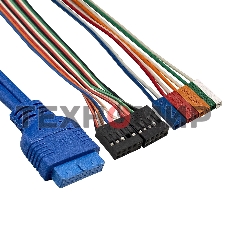 Корпус Miditower Exegate UN-604 Black, ATX, UN500, 120мм 2*USB+2*USB3.0, Audio