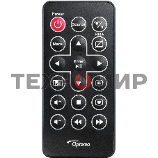 Проектор Optoma ML750e (DLP, LED, WXGA 1280x800, 700Lm, 15000:1, HDMI, USB, MHL, MicroSD, 1x1W speaker, 3D Ready, led 20000hrs, черный, 0.38kg)