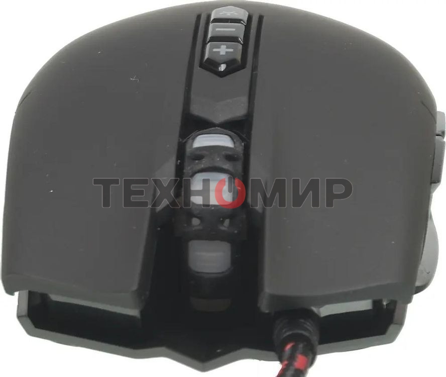 Мышь проводная A4Tech Bloody Q80 черный, 3200 dpi, USB, кнопки - 8