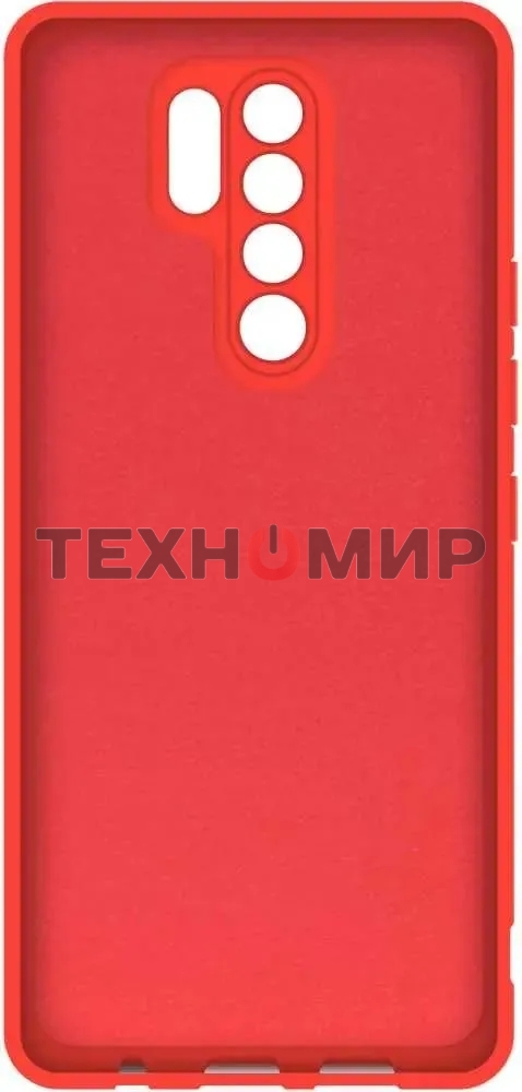 Чехол (клип-кейс) BoraSCO для Xiaomi Redmi 9 красный