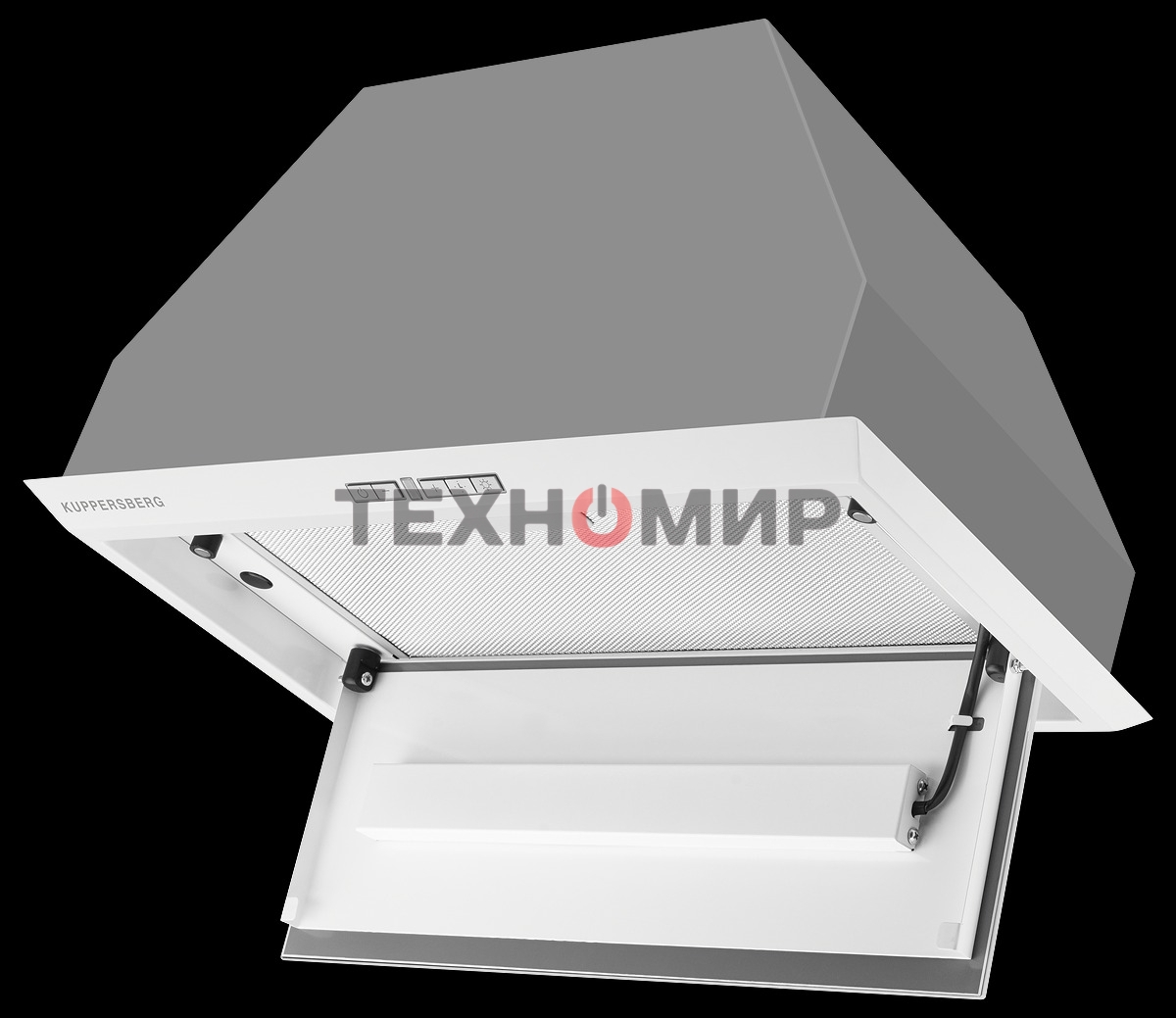 Вытяжка встраиваемая Kuppersberg Intro 60 White белый, 60 см, 1500 куб. м/ч, 43 дБ
