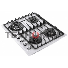 Газовая варочная панель Maunfeld EGHG.64.63CW/G, 4 конфорки, закаленное стекло, белый
