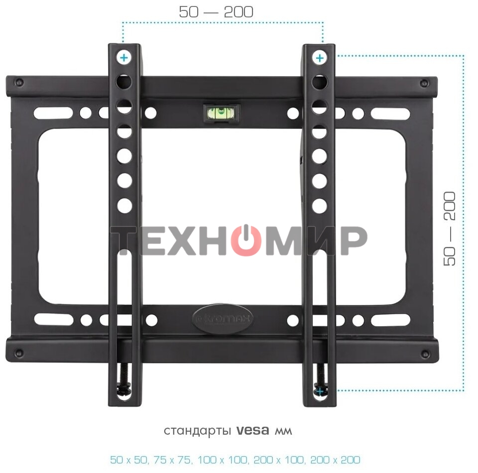 Кронштейн для телевизора Kromax IDEAL-5 черный 15